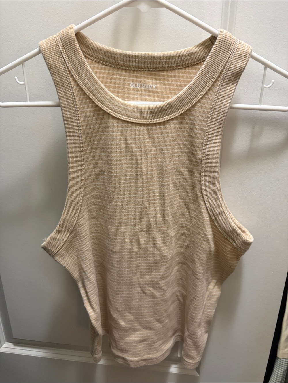 Old Navy Striped Ribbed Tank Top